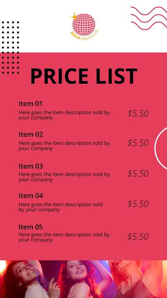 Free Price List Maker — Create Professional Price Lists | Desygner